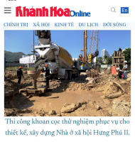  Báo Khánh Hòa: Dự án Hưng Phú 2 là một trong hai dự án đang triển khai 