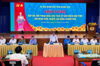 Người lao động hỏi chủ tịch UBND tỉnh Khánh Hòa về Nhà ở xã hội