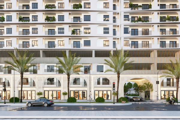 Những hình ảnh phối cảnh đầu tiên của dự án Nhà ở xã hội Hưng Phú II