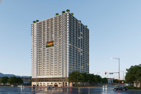 Những hình ảnh phối cảnh đầu tiên của dự án Nhà ở xã hội Hưng Phú II