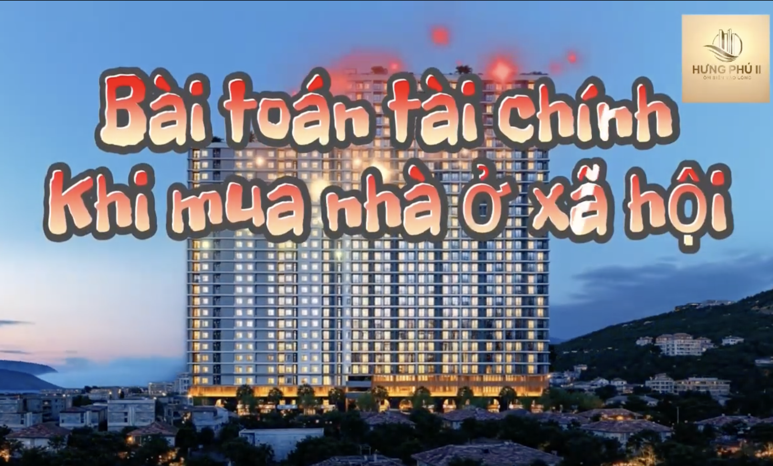 Bài toán tài chính khi mua nhà ở xã hội